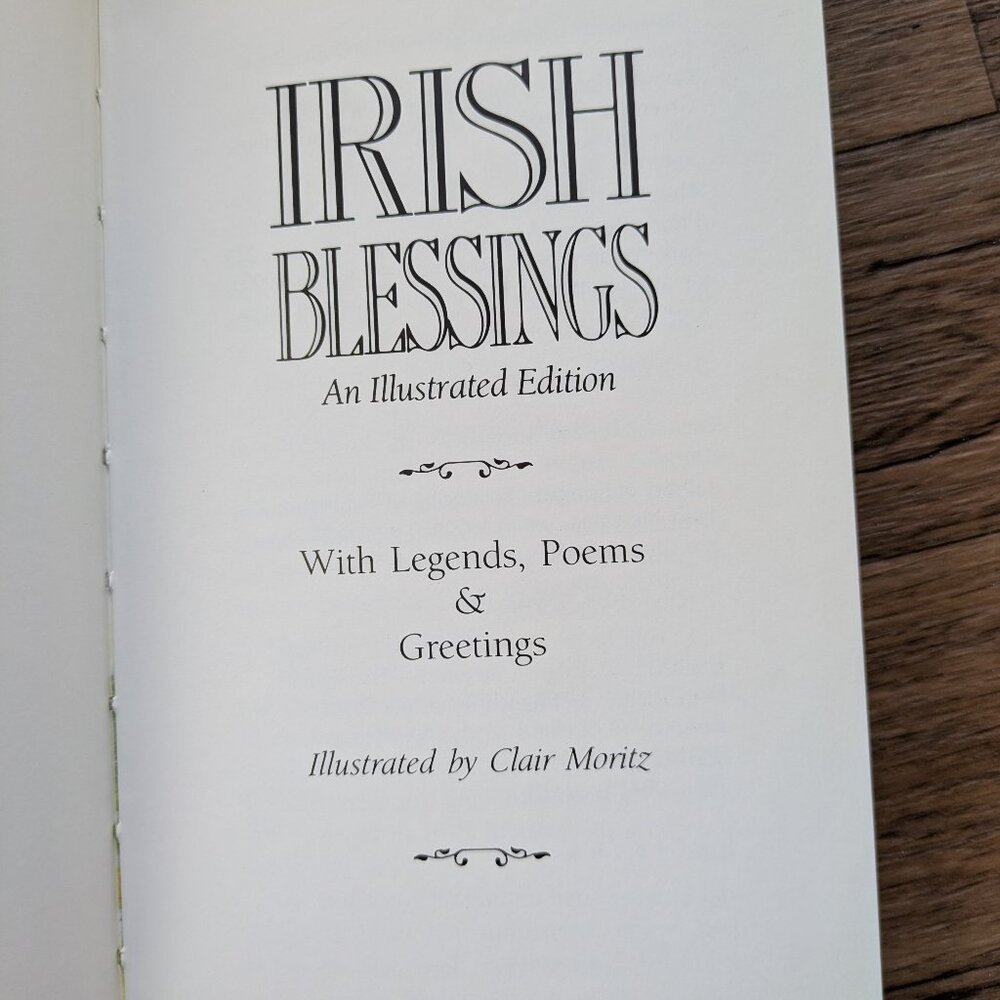 Irish Blessings: An Illustrated Edition Hardcover Vintage 1990 - Picture 8 of 10